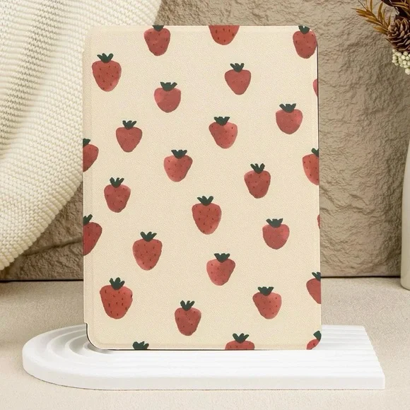 NEW Strawberry Kindle Case 🍓 | Kindle Paperwhite 11th Generation model#: M2L3EK - Picture 1 of 3